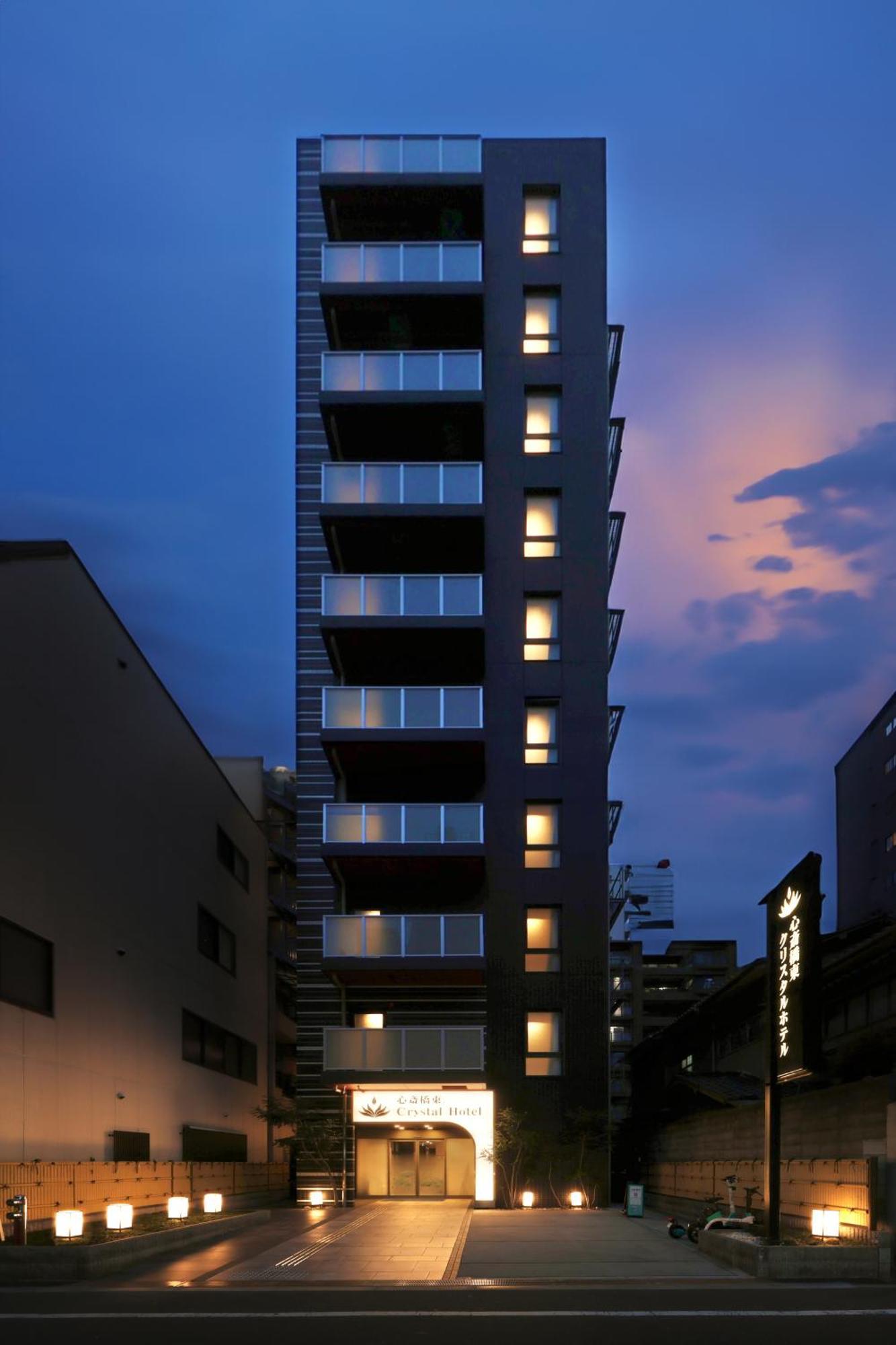 Shinsaibashi-Higashi Crystal Hotel Ósaka Exteriér fotografie